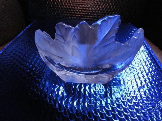 Lalique Crystal "Compiegne" Frosted Bowl