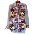 Robert Graham - Colorful Long Sleeve - Men's Medium Button Down Classic Fit