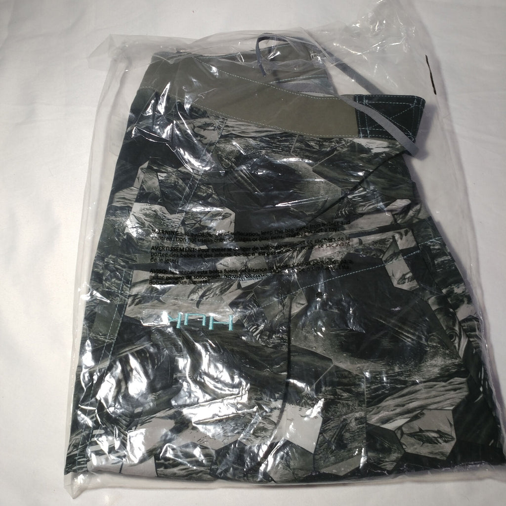 HUK | KC Scott Offshore Cell Boardshorts | Style: H2000035CGY34 | NWT
