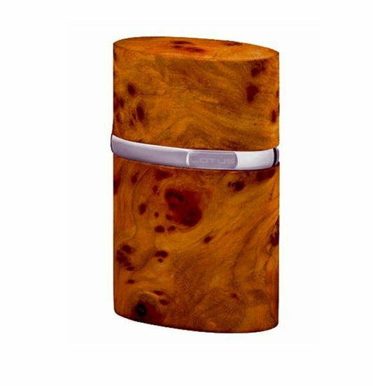 Brizard and Co. - The "Triple Jet" Table Lighter - Carpathian Burl
