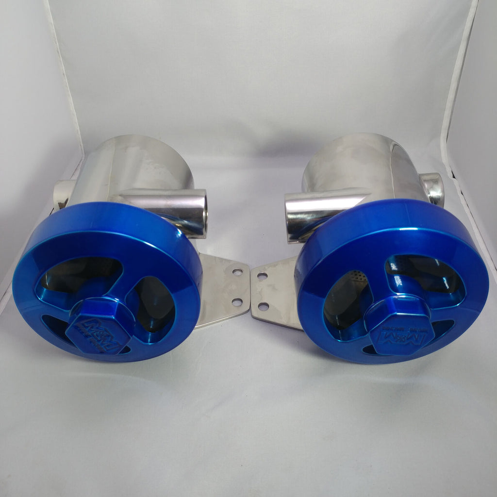 Sea Strainers with Blue Tops