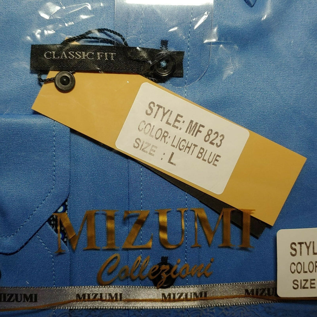Mizumi | Blue | Men's Large Classic Fit | Style: MF823