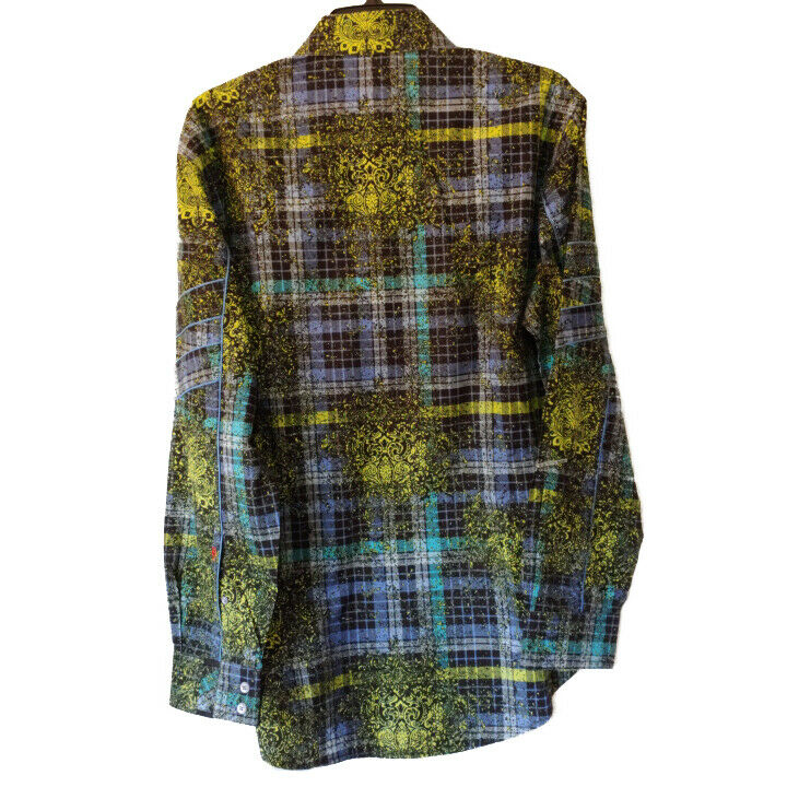 Robert Graham - Colorful Long Sleeve - Men's Medium Button Down Classic Fit