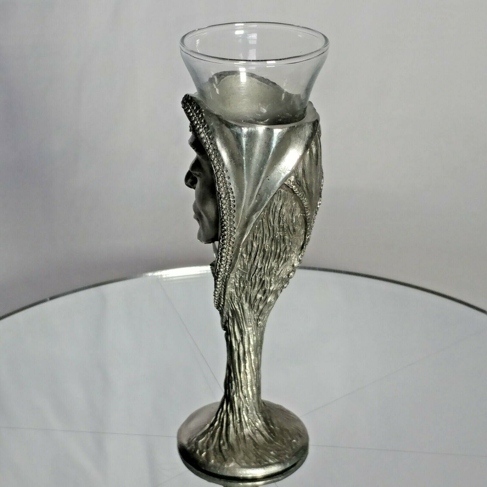 Royal Selangor  Lord of the Rings  Galadriel Pewter Shot Glass