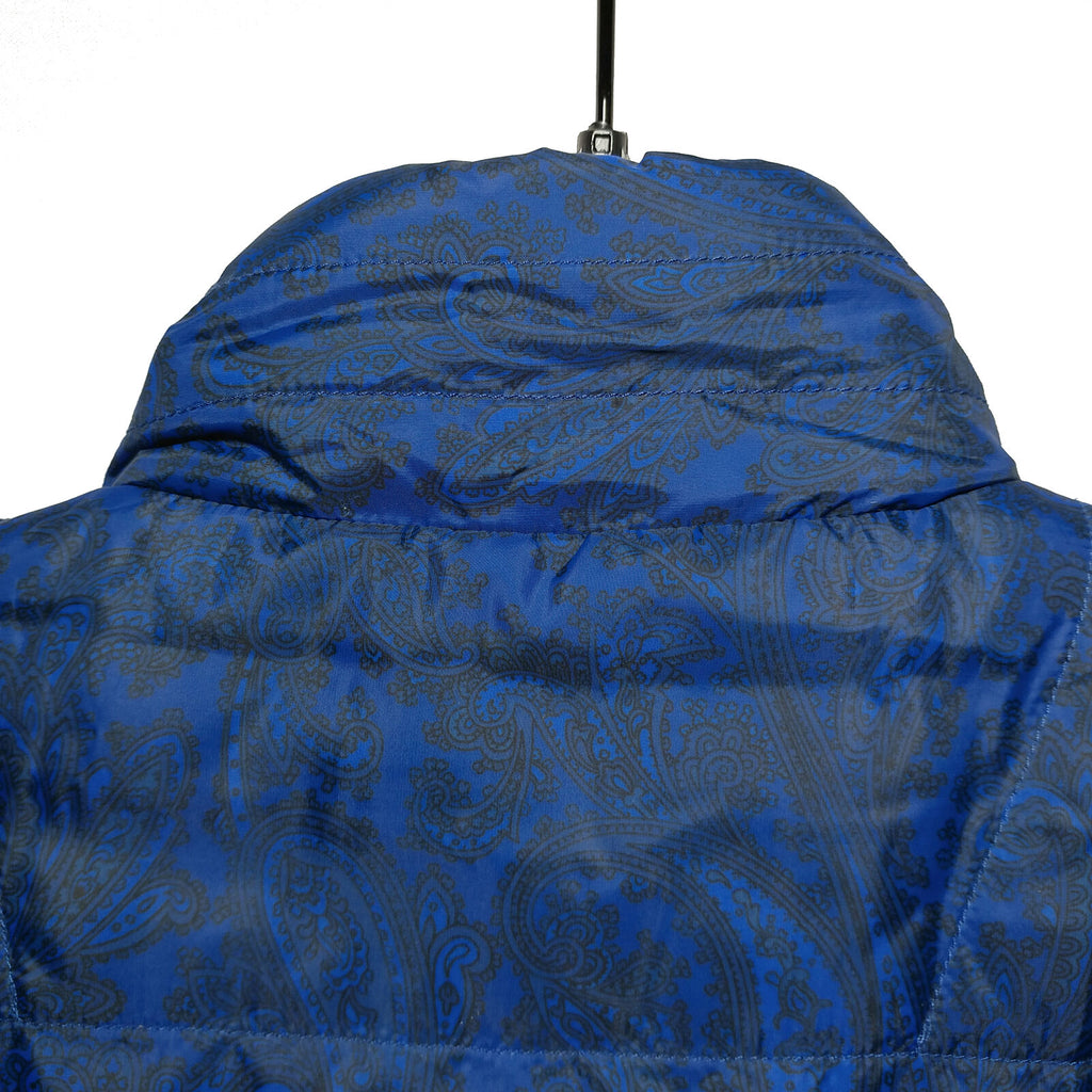 Robert Graham - Blue Vest - Men's Medium Zip-Up