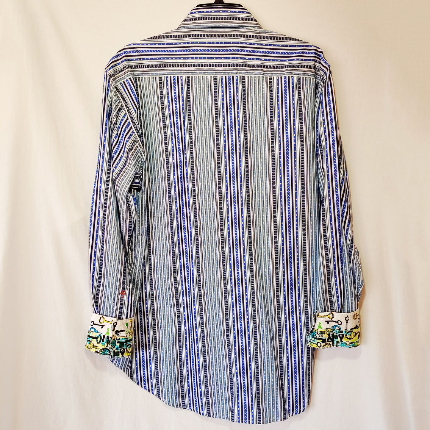 Robert Graham - Colorful Long Sleeve - Men's Medium Button Down Classic Fit