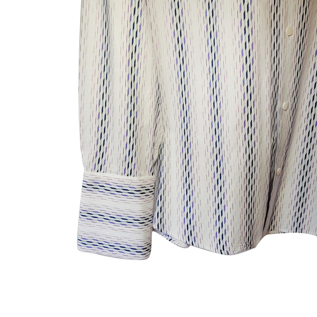 Jhane Barnes - Long Sleeve - Men's Medium Button Down Classic Fit