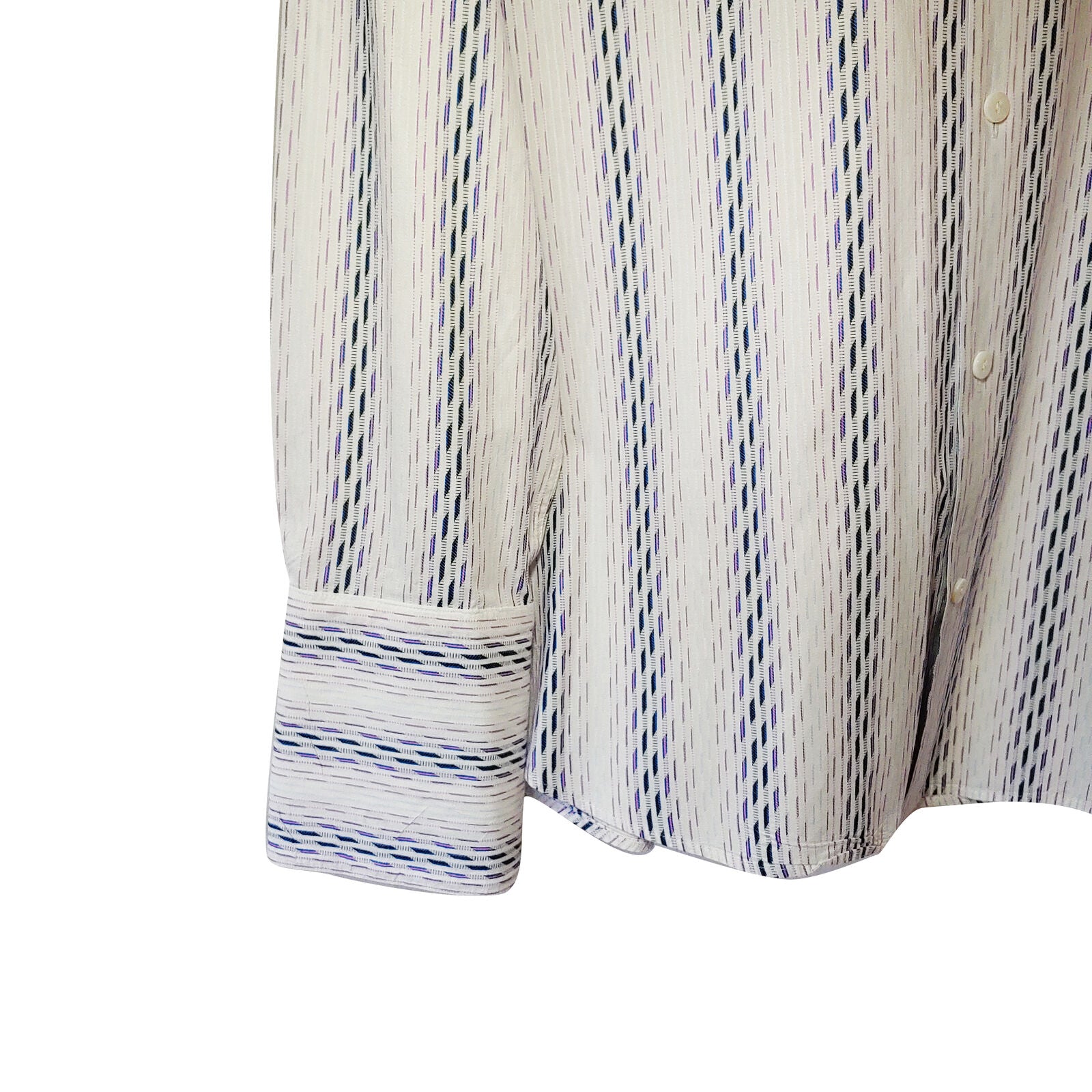 Jhane Barnes - Long Sleeve - Men's Medium Button Down Classic Fit