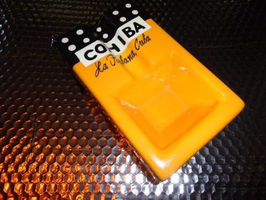 ceramic  ashtray handmade measures 7 3/4" L x 4 1/2" W X 2" H