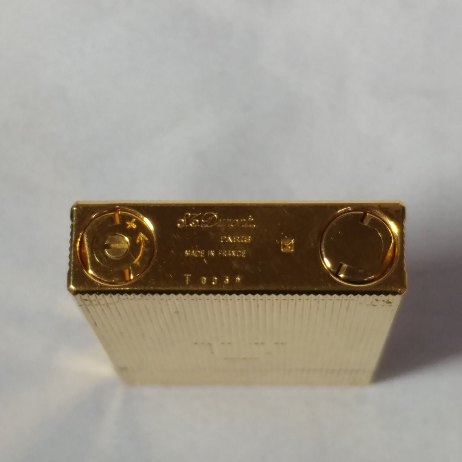 ST DUPONT TRINIDAD LTD EDITION GOLD FINISH LIGHTER
