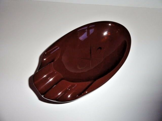 Brown Bowl Ashtray