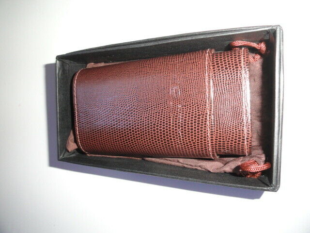 Andre Garcia Dark Brown Horizontal leather  case
