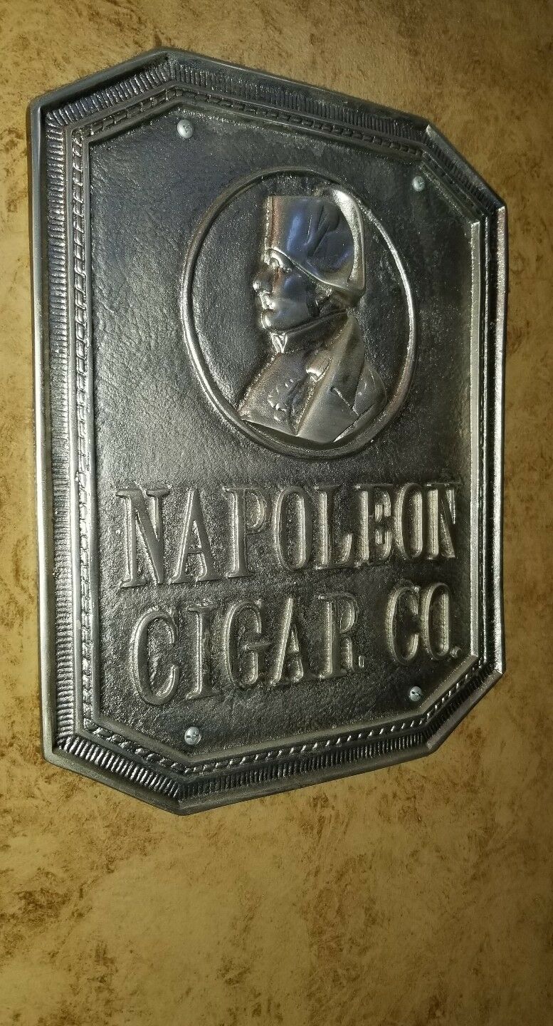 Napoleon Co. Nickel-Plated Bronze Sign