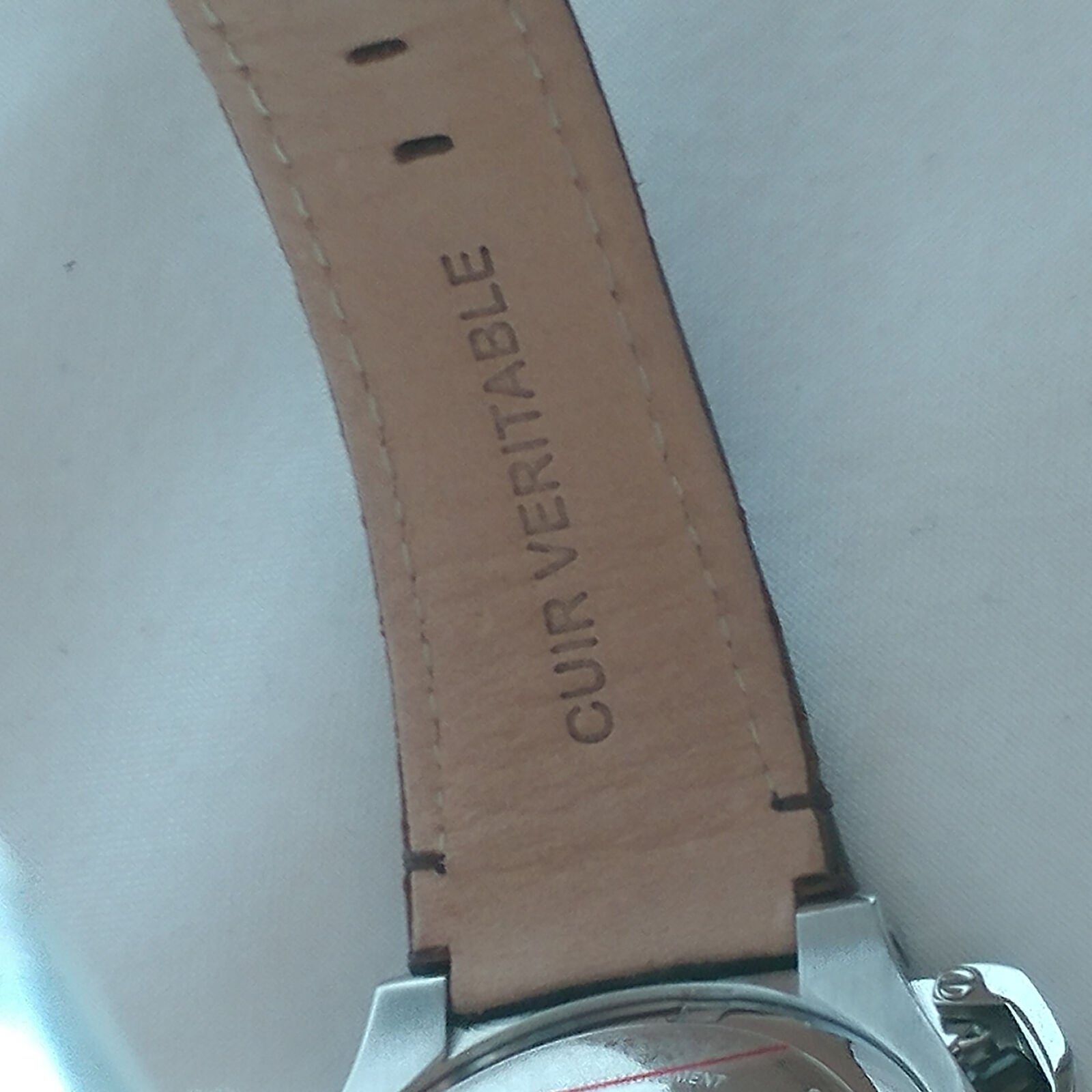Baldinini | Men's Chronograph Leather Brown/Rose Gold Classy Watch | BD-34