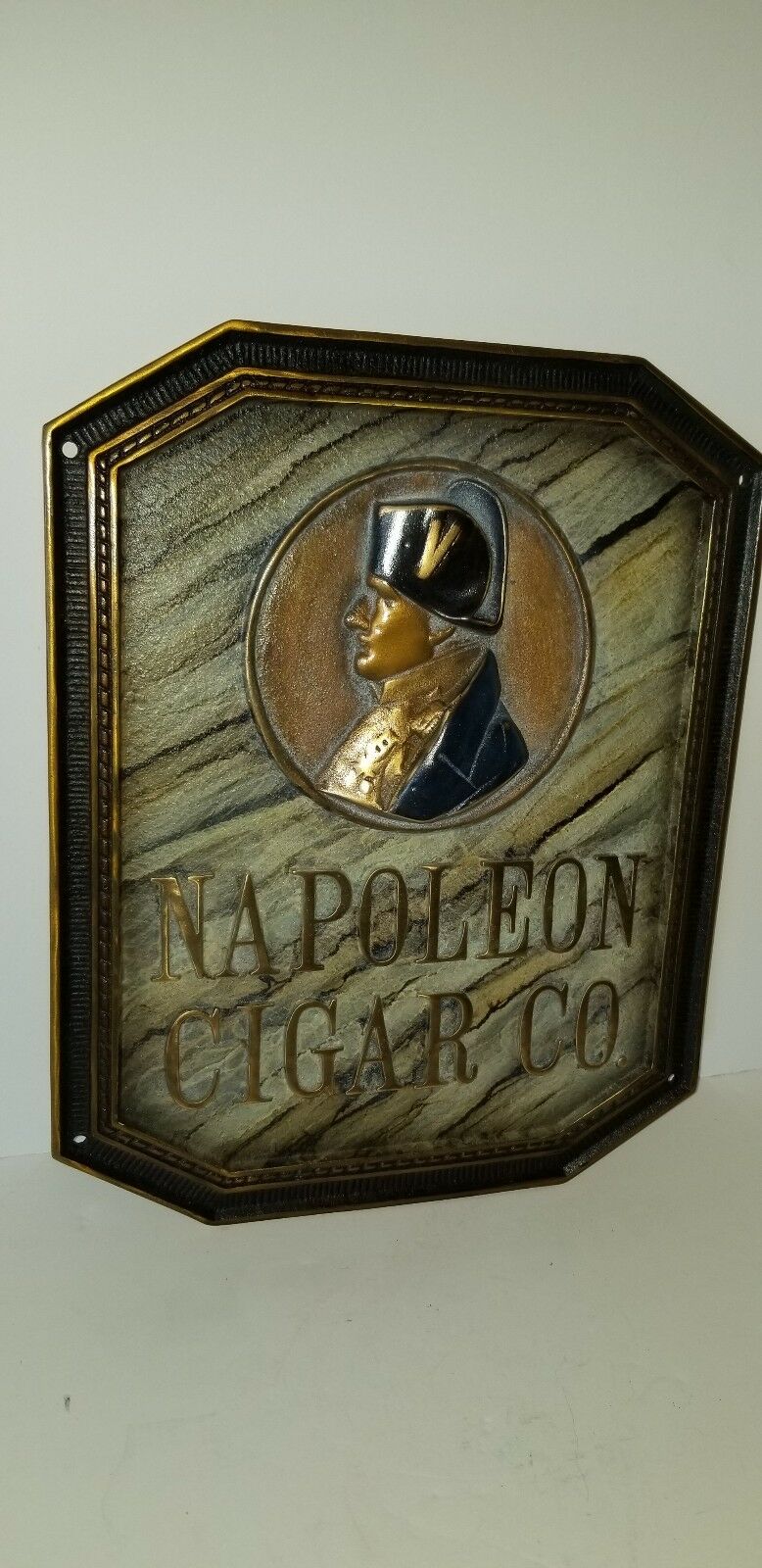 Napoleon  Co. Bronze Plaque