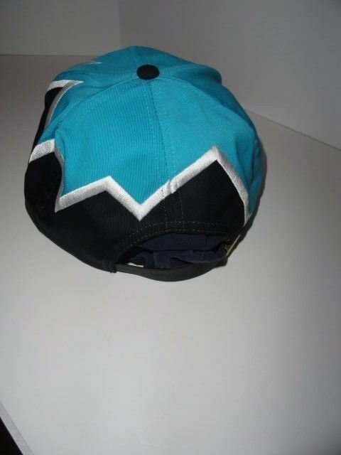 Marine Machine  Teal  jagged edge embroidered baseball cap