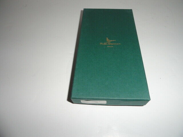 Pheasant Tan Leather Eyeglass Carrying Case 2.5" Size