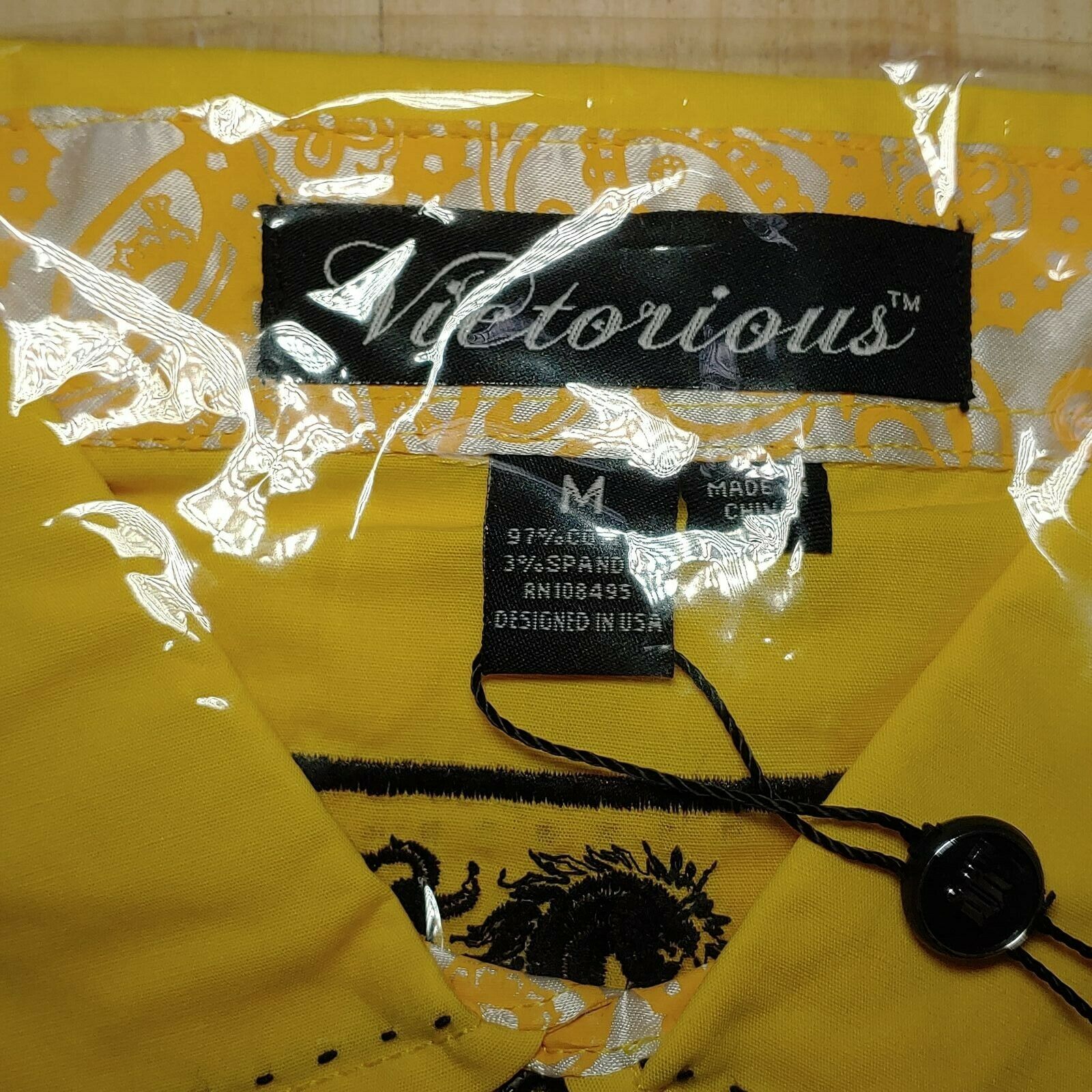 Victorious | Yellow | Men's M | Style: SH318 | RN: 108495