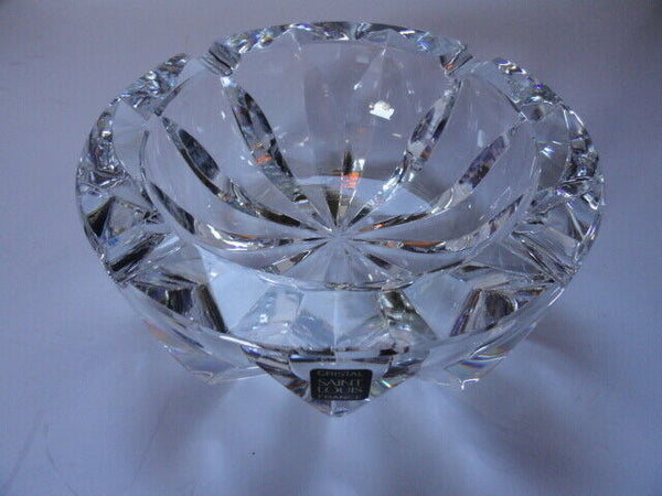 Saint Louis Clear Ashtray 7" diameter