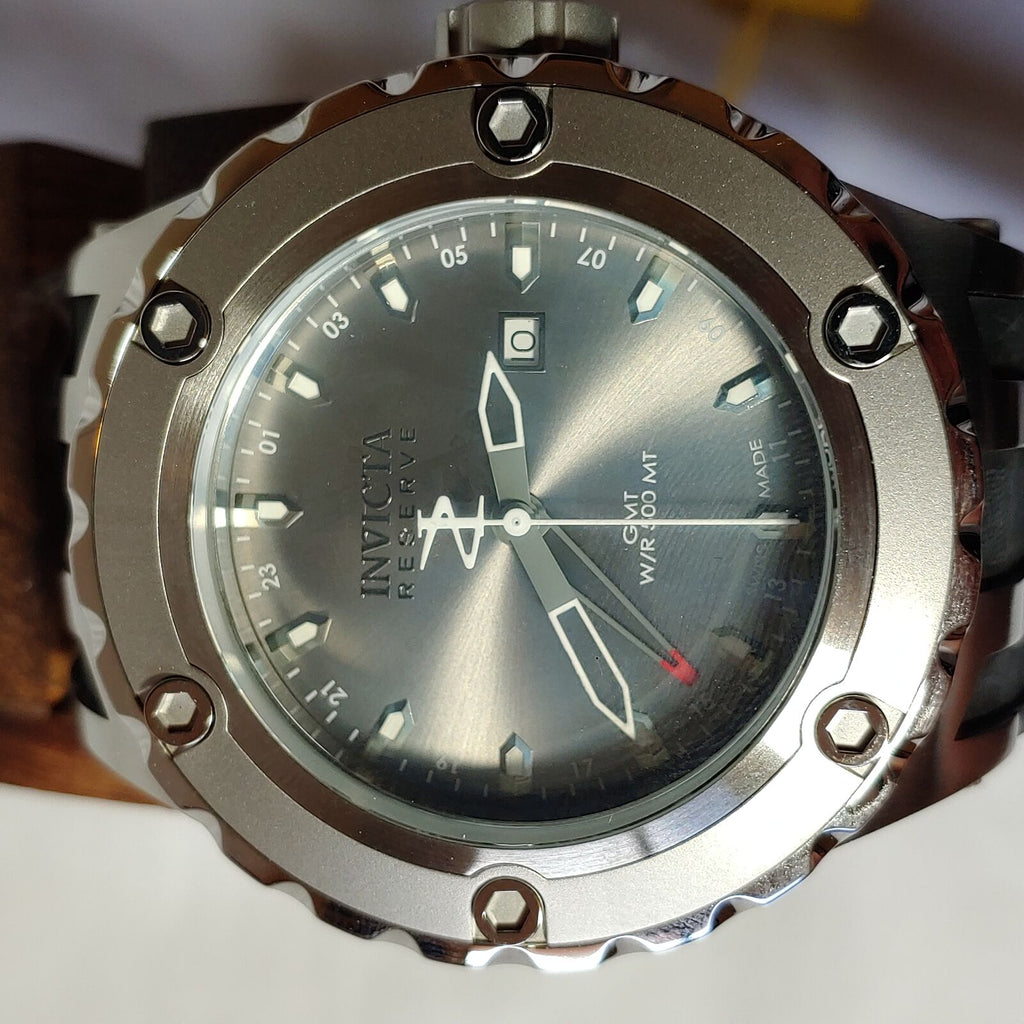 INVICTA SUBAQUA QUARTZ WATCH - STAINLESS STEEL CASE WITH GREY TONE RUBBER BAND