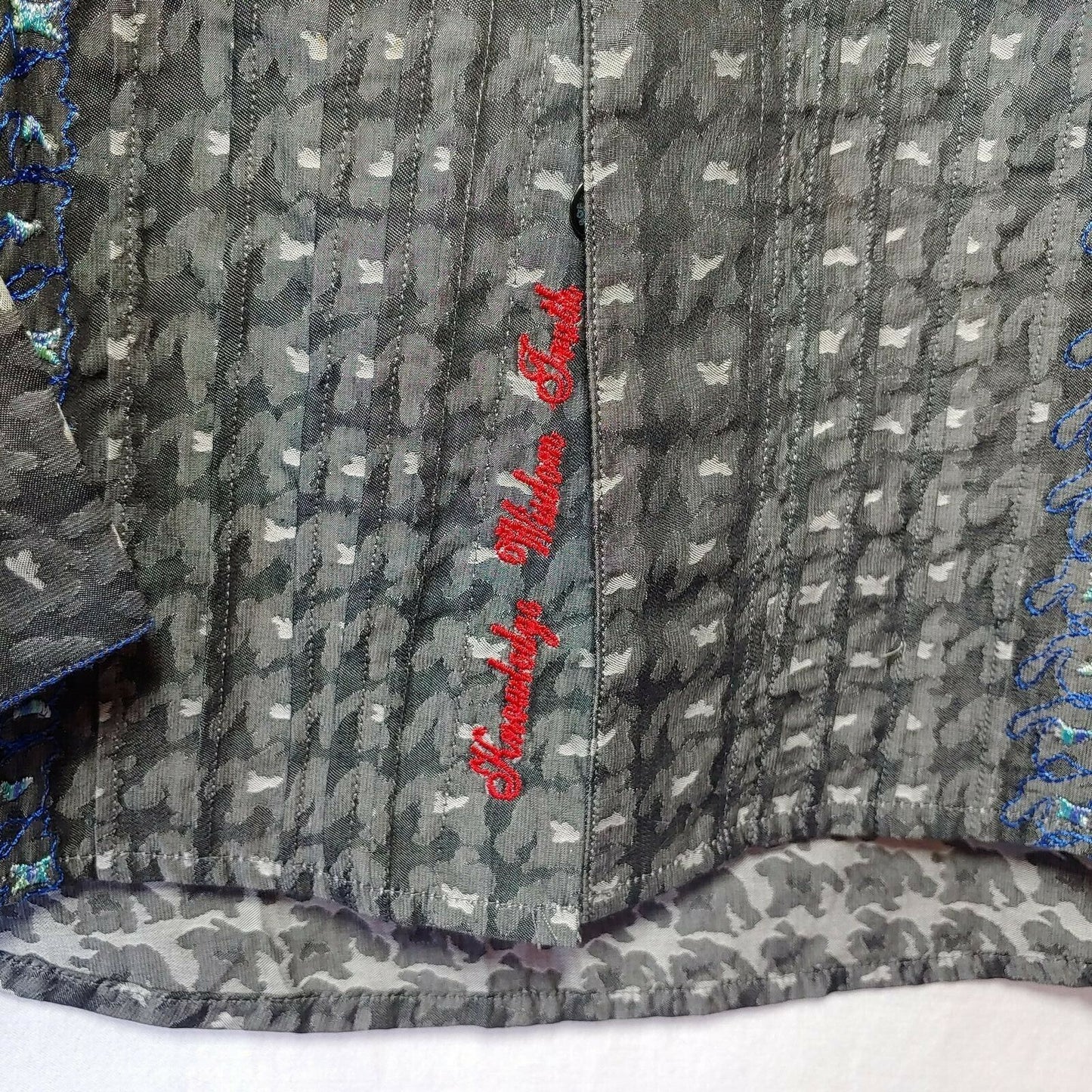 Robert Graham - Colorful Long Sleeve - Men's Medium Button Down Classic Fit
