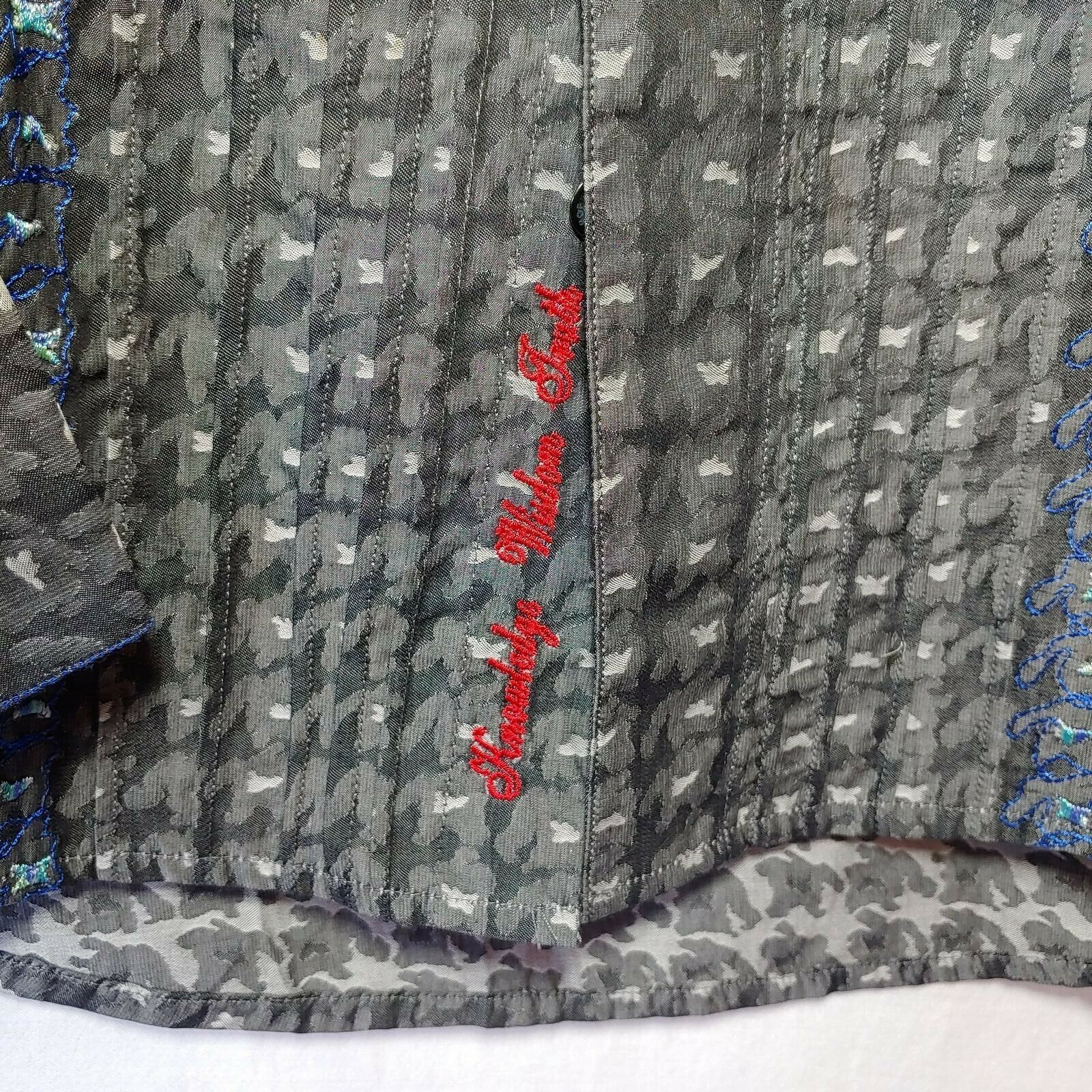 Robert Graham - Colorful Long Sleeve - Men's Medium Button Down Classic Fit