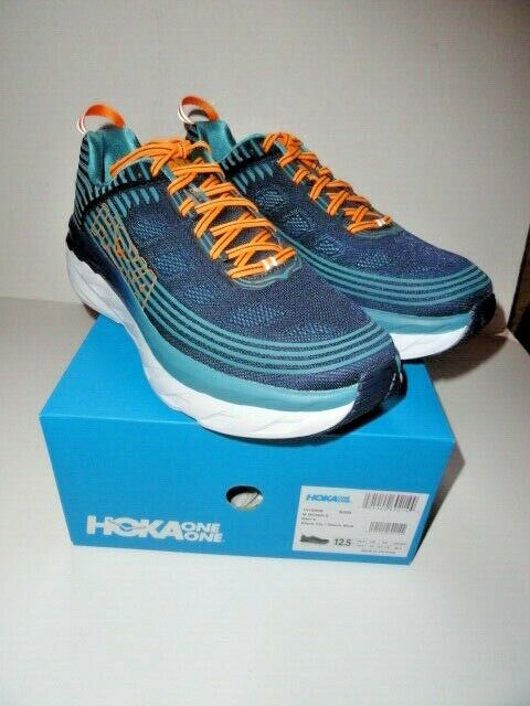 Hoka One One Bondi 6 Black Iris / Storm Blue Tennis Running Men's Athletic