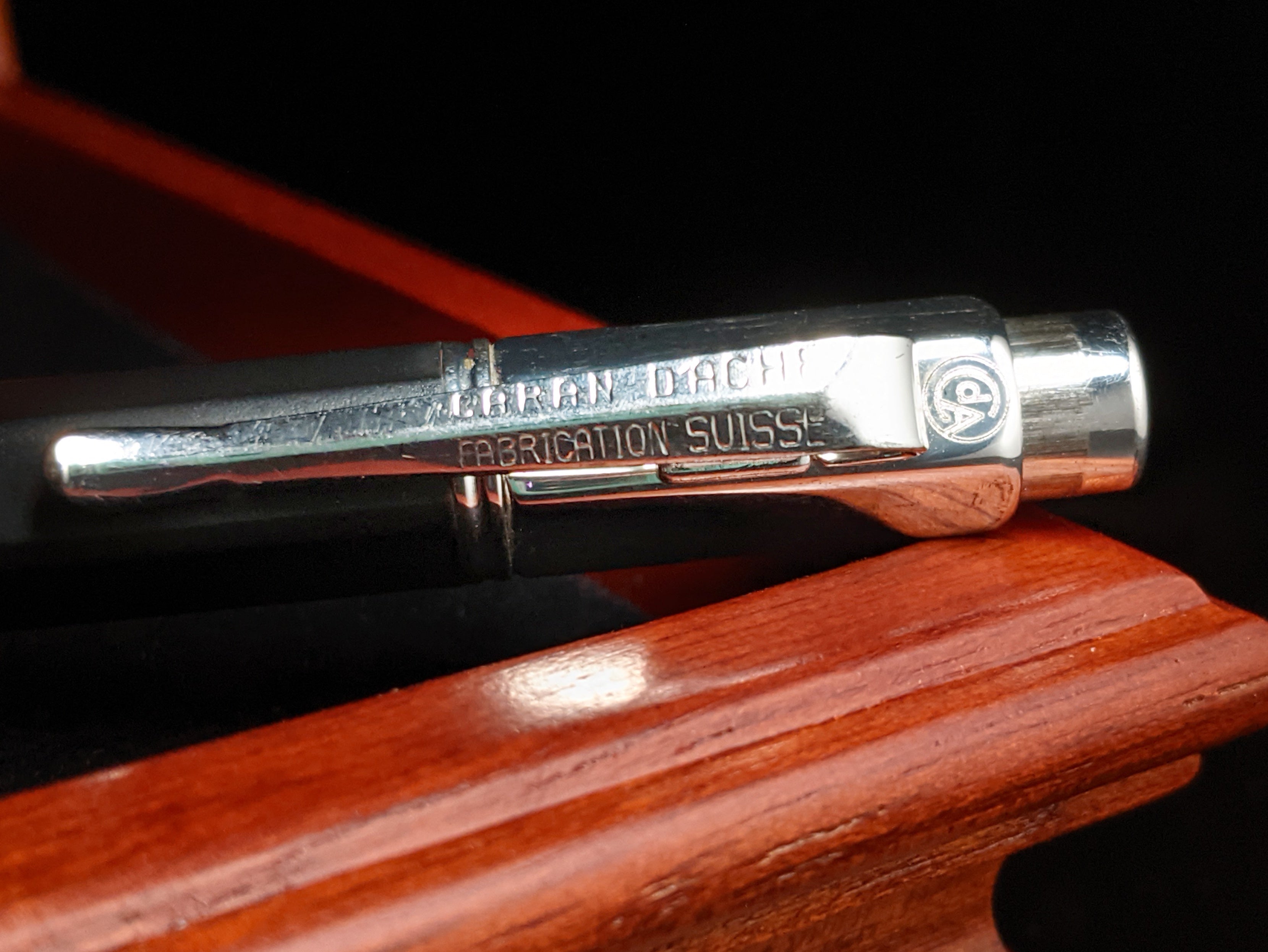Caran D' Ache Black Ballpoint Pen