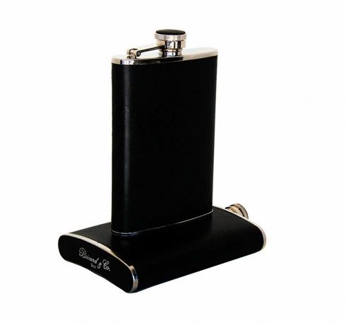 Brizard and Co. The 8 oz Flask - Sunrise Black