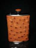 Brizard and Co. The 8 oz Flask - Ostrich Tan