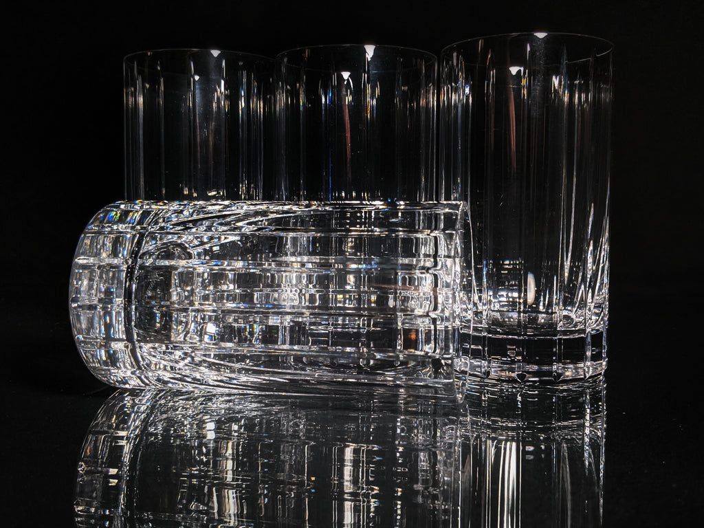 Faberge  Pavillon Highball  Glasses Style # : 441-04-4 Made in Slovenia set of 4