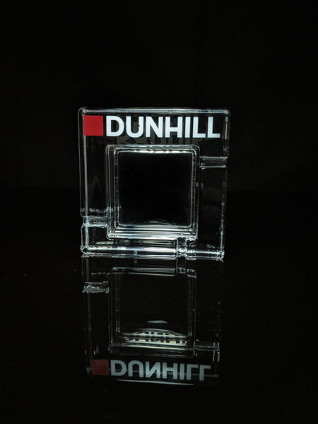 Dunhill Square Glass Ashtray