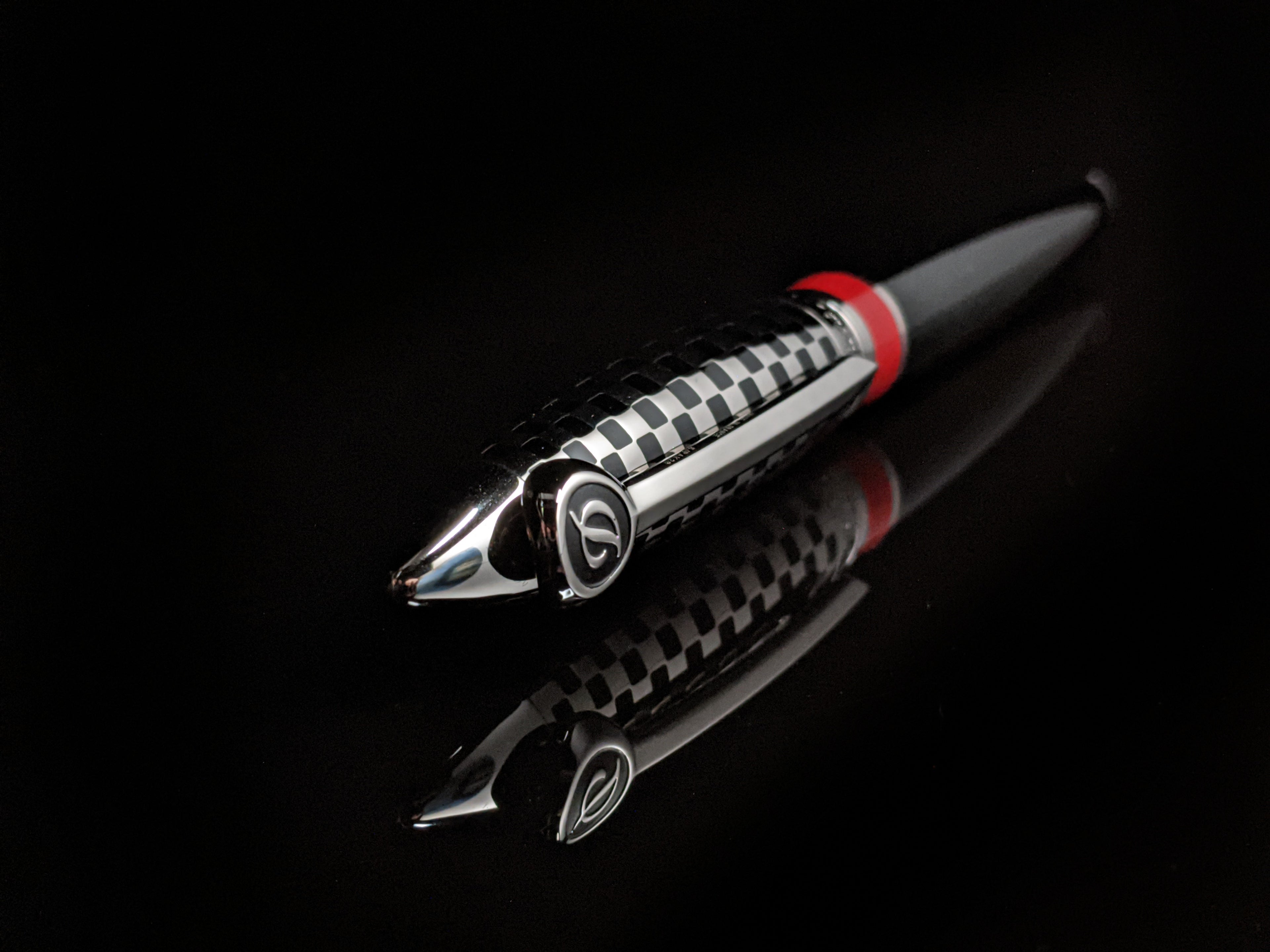 ST Dupont Streamline Race Machine Roller Ball Pen Model 252684RM