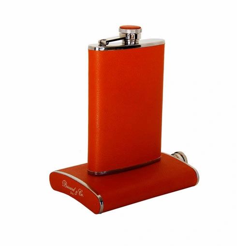 Brizard and Co. The 8 oz Flask - Sunrise Orange