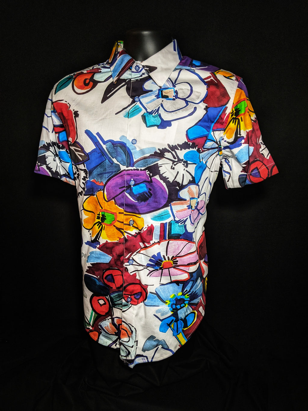 Robert Graham Danti Colorful Short Sleeve Classic Shirt