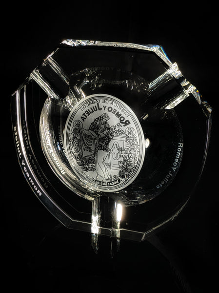 Large Cigar Clear Crystal Ashtray