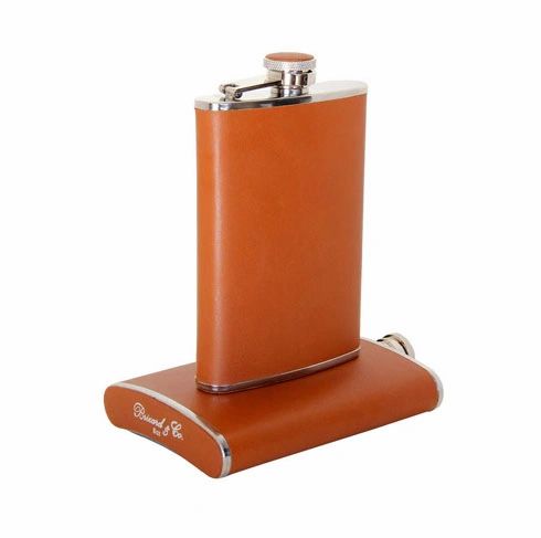 Brizard and Co. The 8 oz Flask - Sunrise Tan