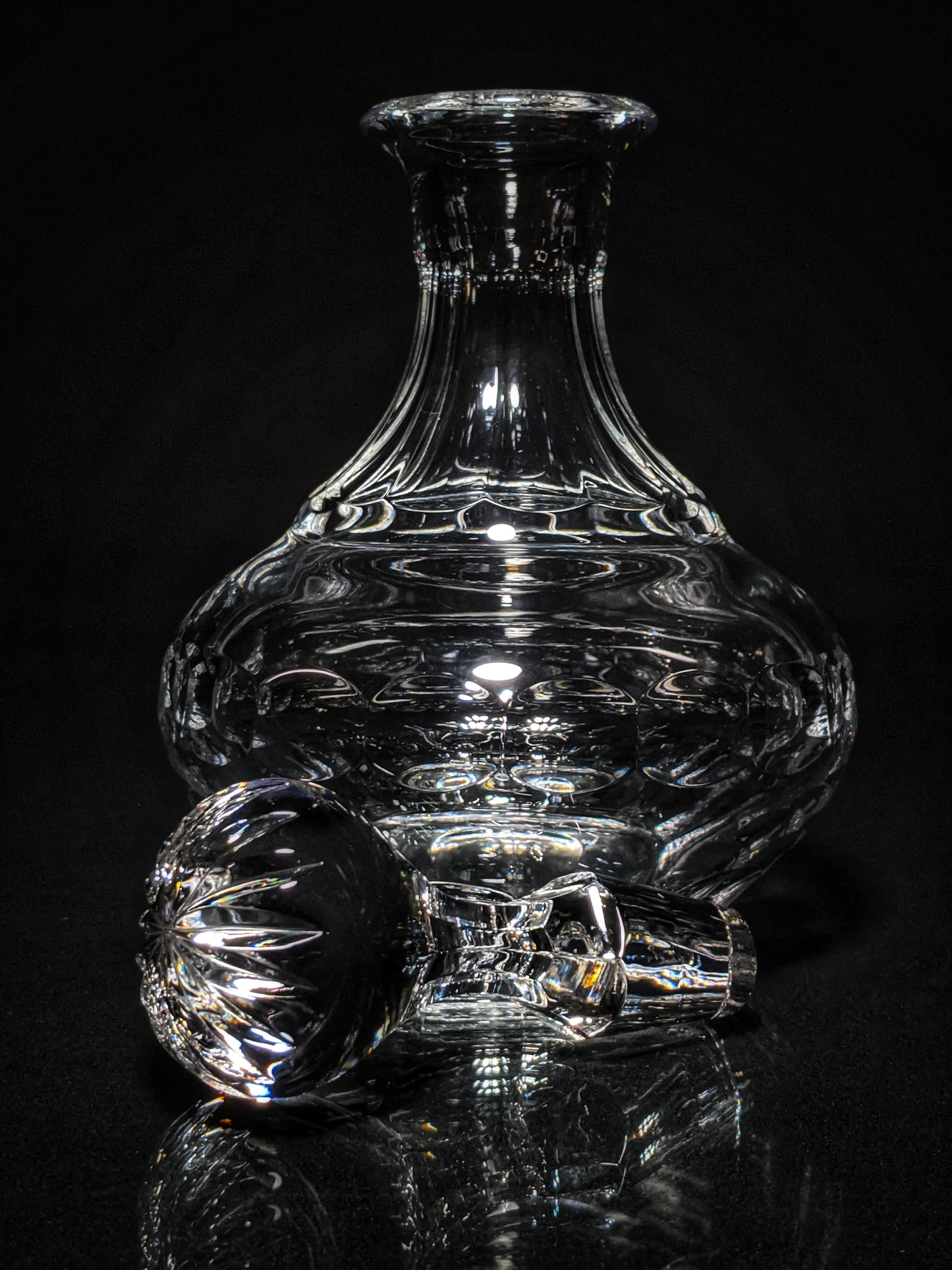 Faberge Countess Crystal 9" Decanter