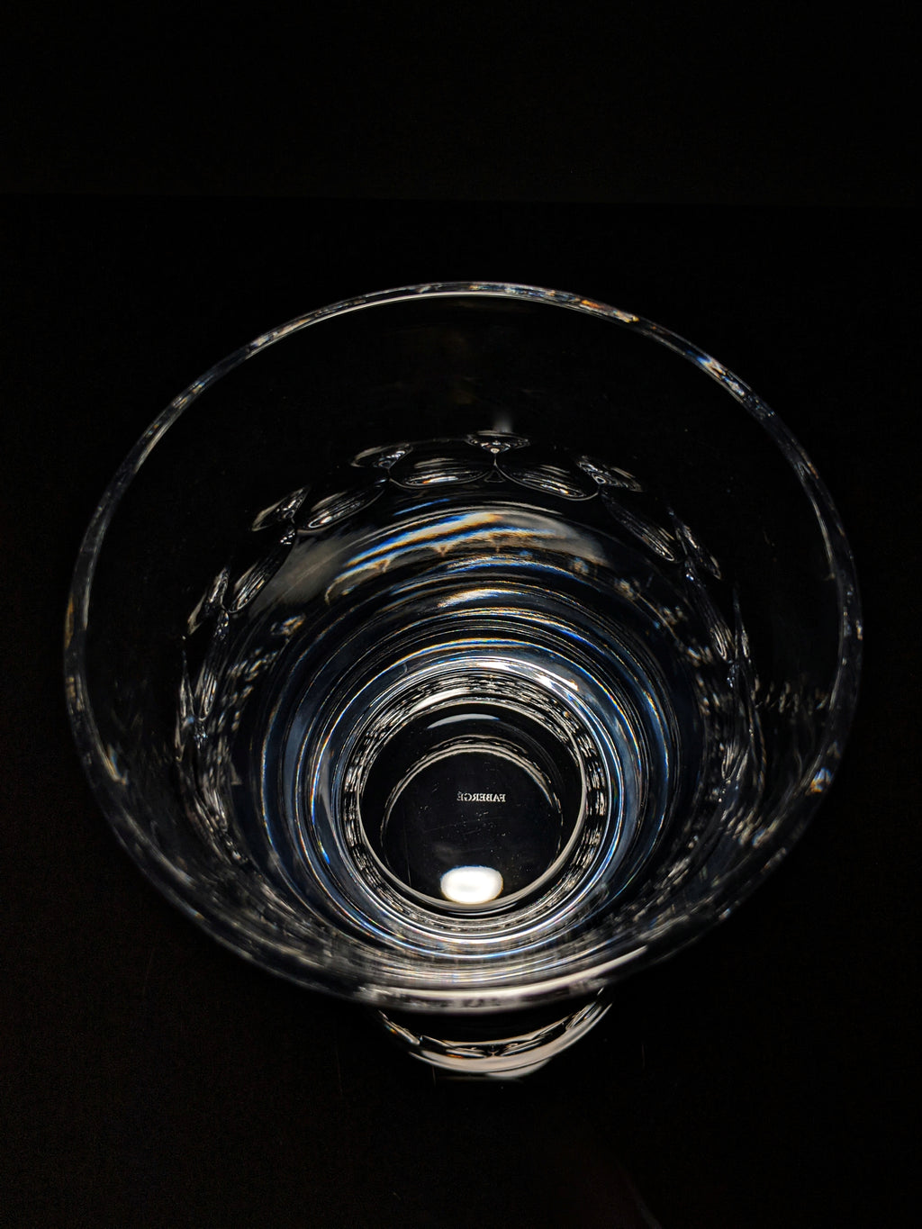 Faberge Atelier Crystal Collection Ice Bucket New In The Box 7" H x 6" W