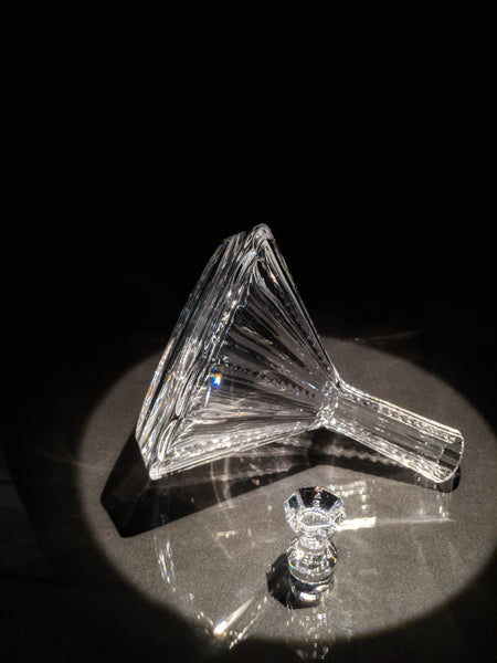 Faberge Imperial Ships Clear Crystal Decanter NIB
