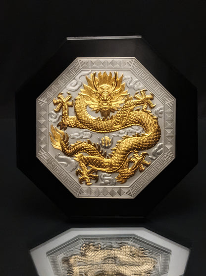 Royal Selangor Dragon Plaque. 14" x 14"