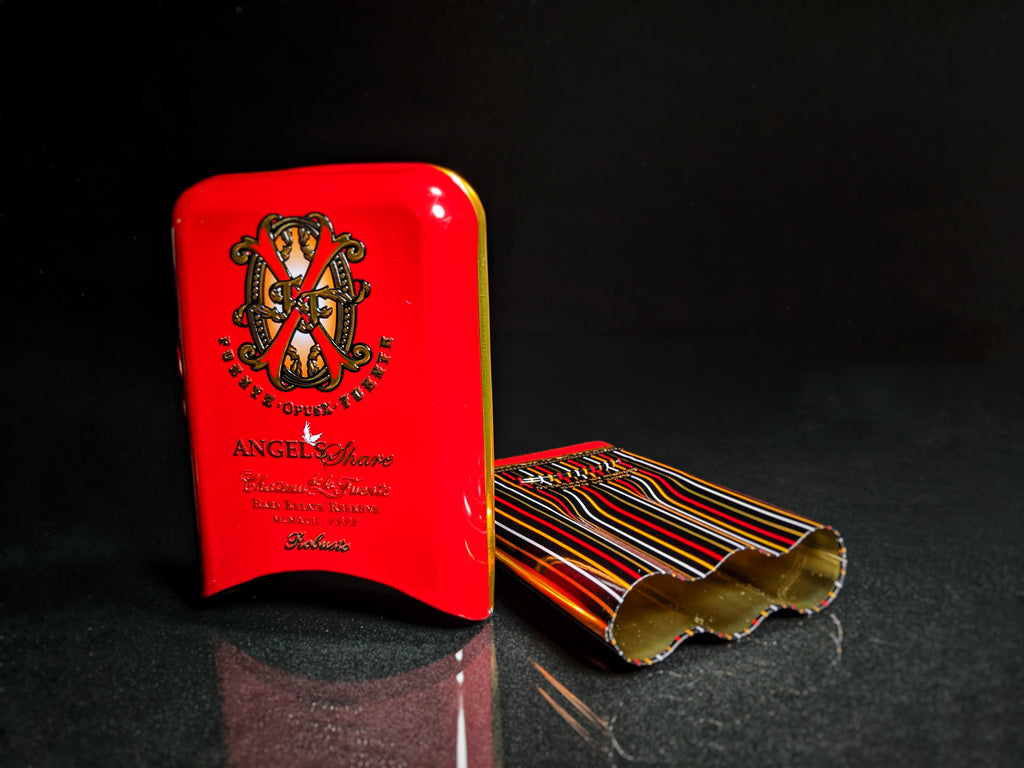 Angel Share Fuente Opus X Robusto Metal Empty Case