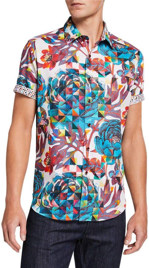 Robert Graham Delfern Shirt Medium Size