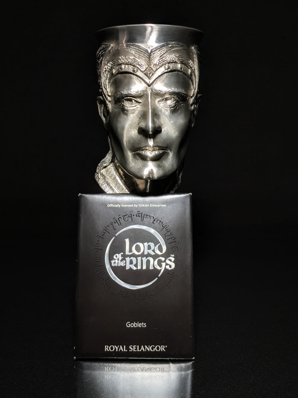 Royal Selangor Pewter Aragorn Lord of the Rings Goblet