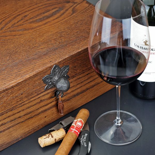 Brizard and Co. The "Royal Oak Collection" Humidor - Golden Oak (60/70 Count)