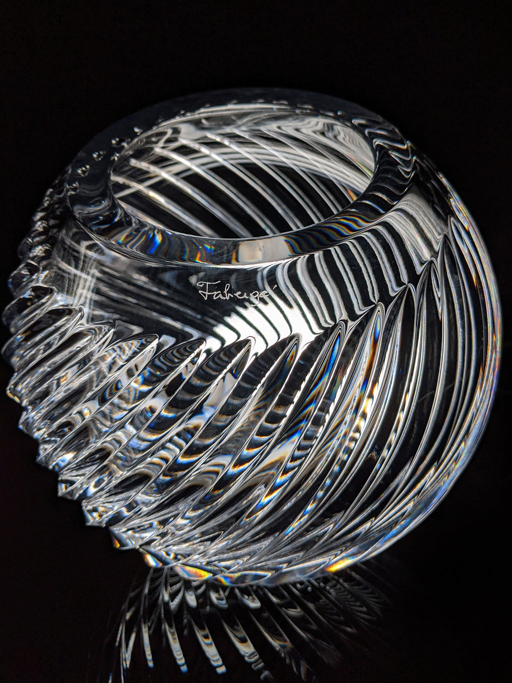 Faberge | Atelier Crystal Collection Bowl | New in the Box