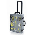 Invicta Grey 50 slot Watch Box with wheels and pull up handle