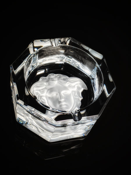Versace Medusa Lumiere Crystal Ashtray