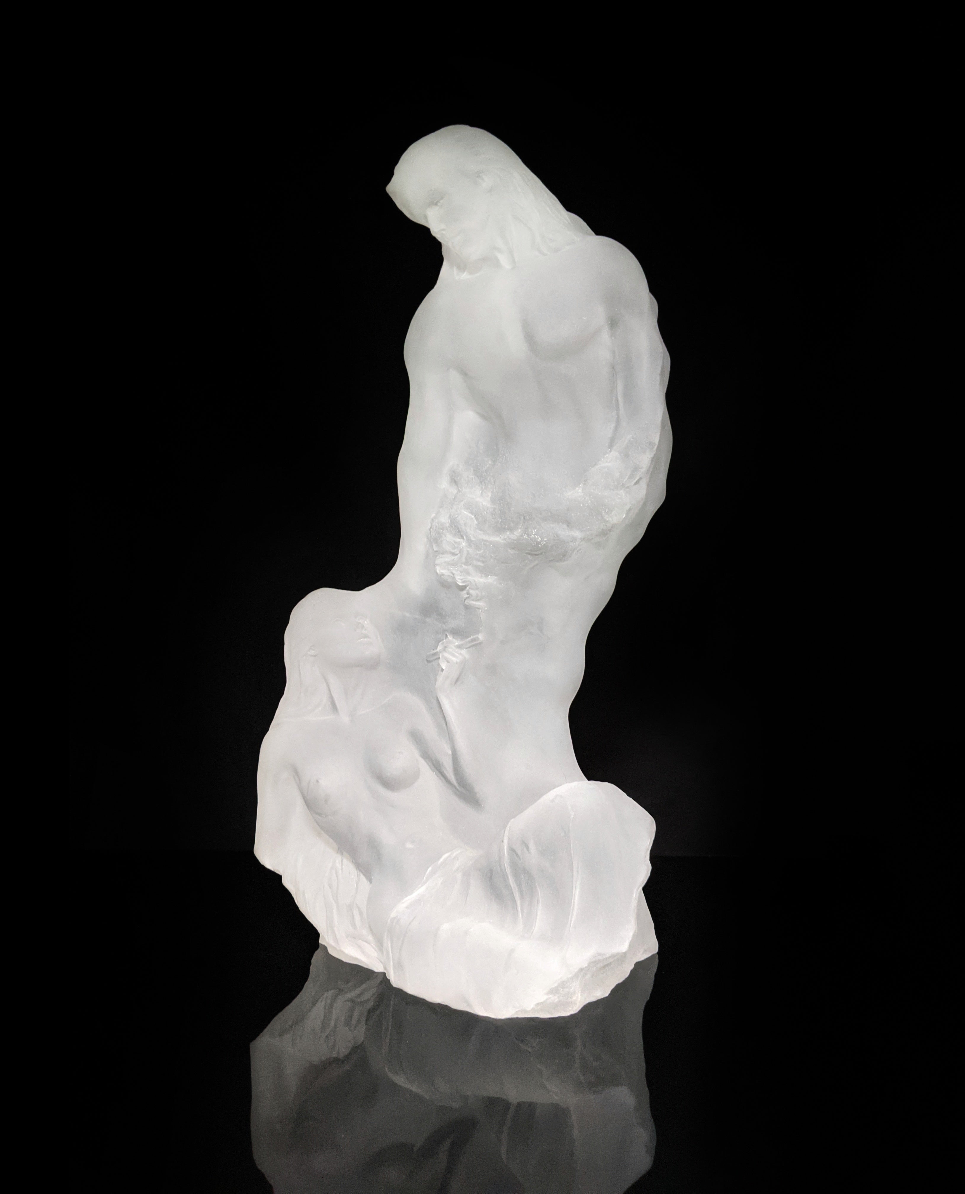 acrylic cigar sculpture  by Lars Loma