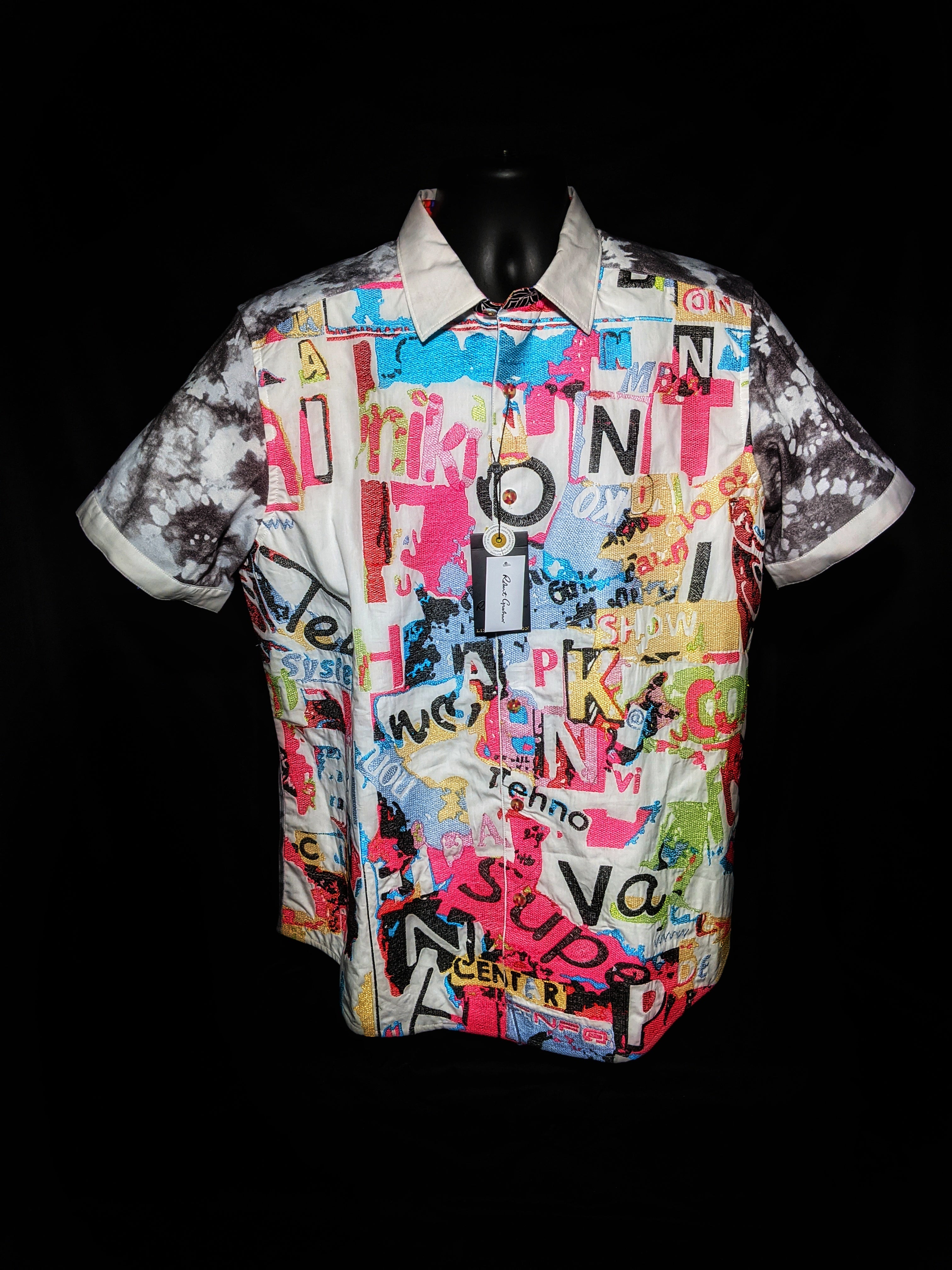 Robert Graham Rock Funk Limited Edition Shirt Large